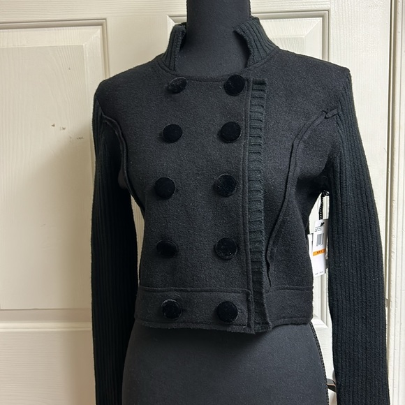 Jessica Simpson Felicity Caviar Black Size Small Jacket, NWT - Picture 13 of 13